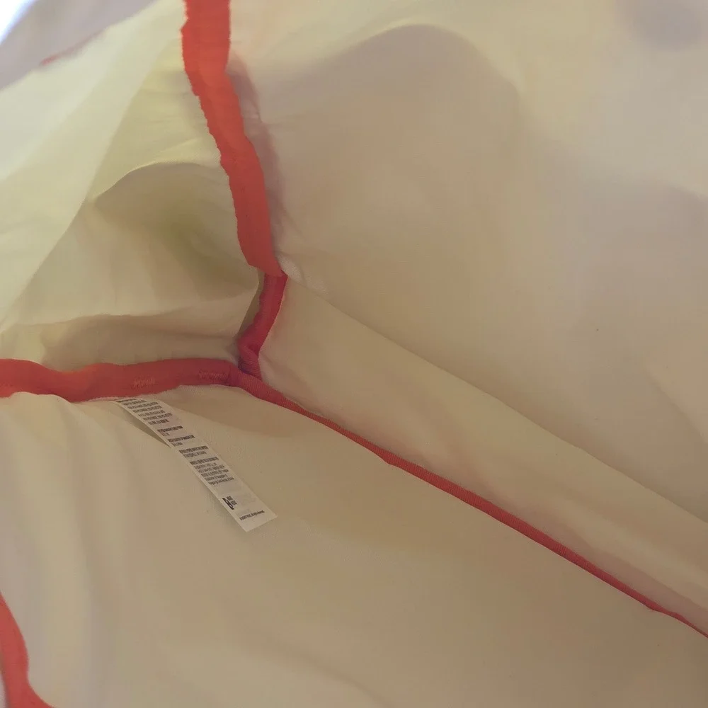 BTS Permission to Dance On Stage Official Backpack Cream Orange K-pop Merch Bag